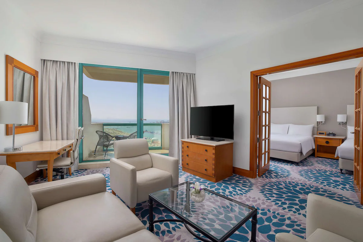 اتاق هتل هیلتون دبی جمیرا